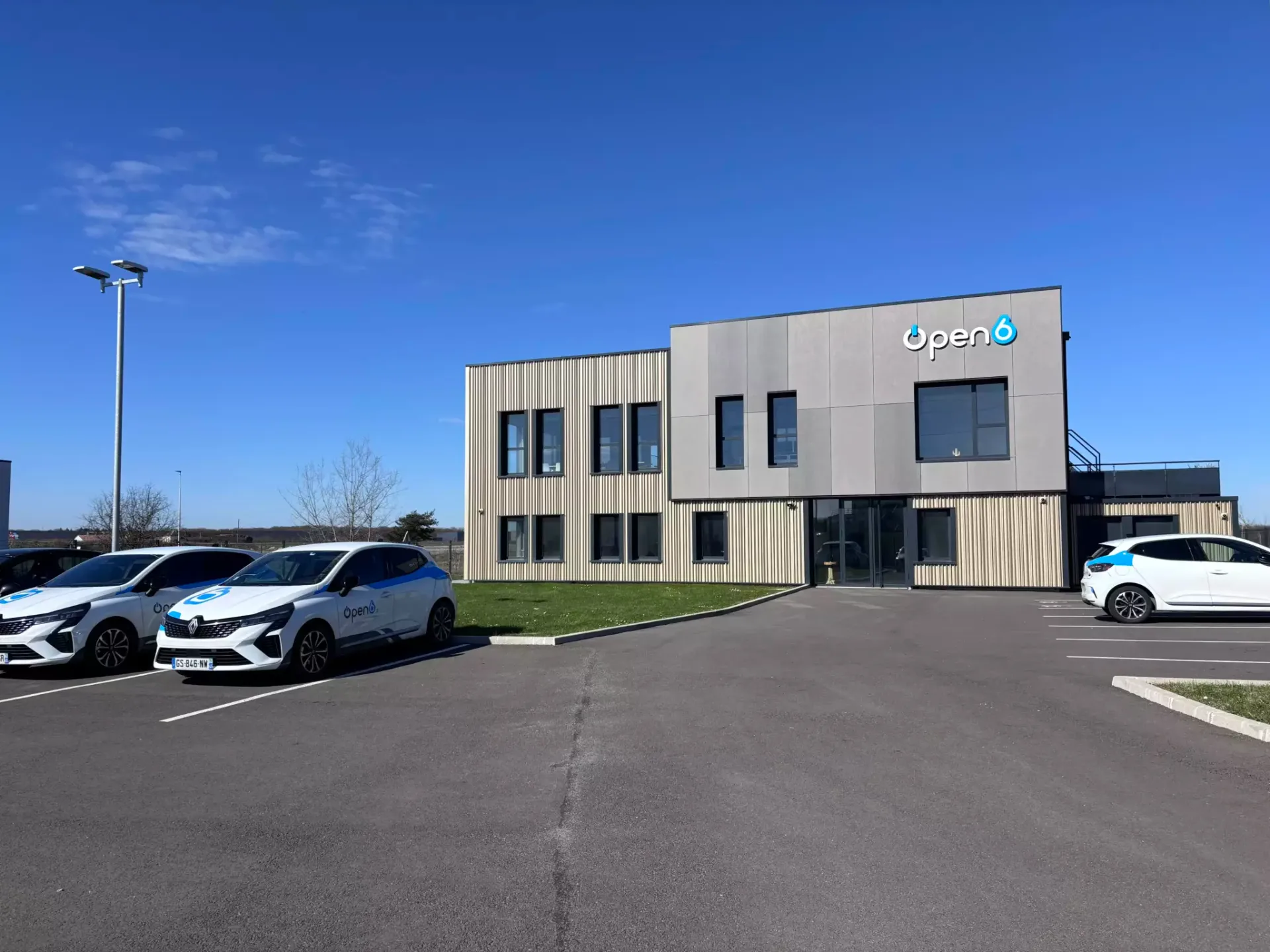 Bureaux Open6 — opérateur télécom B2B en région Centre et Île-de-France